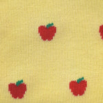 Charger l&#39;image dans la galerie, Chausettes jaunes motif Pommes
